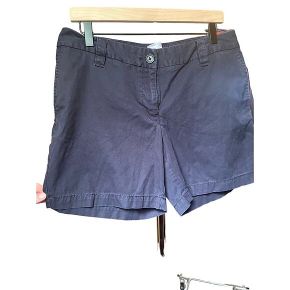 Lands End Fit 2 Navy Shorts size 10P - Picture 1 of 4